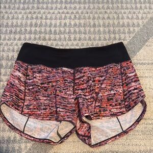 Lululemon 4” speed up high rise shorts